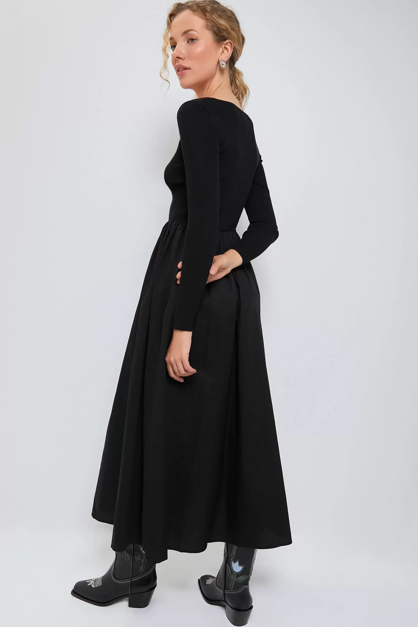 Black Midi Dress