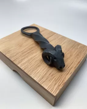 Iron Rams Head Bottle Opener