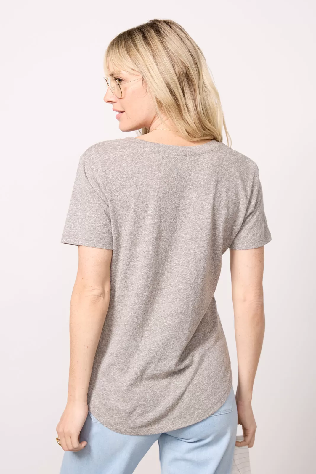 Kasey V Neck Tee